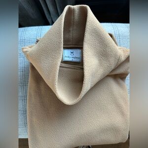 Dudley Stephens Camel Cobble Hill Fleece Top